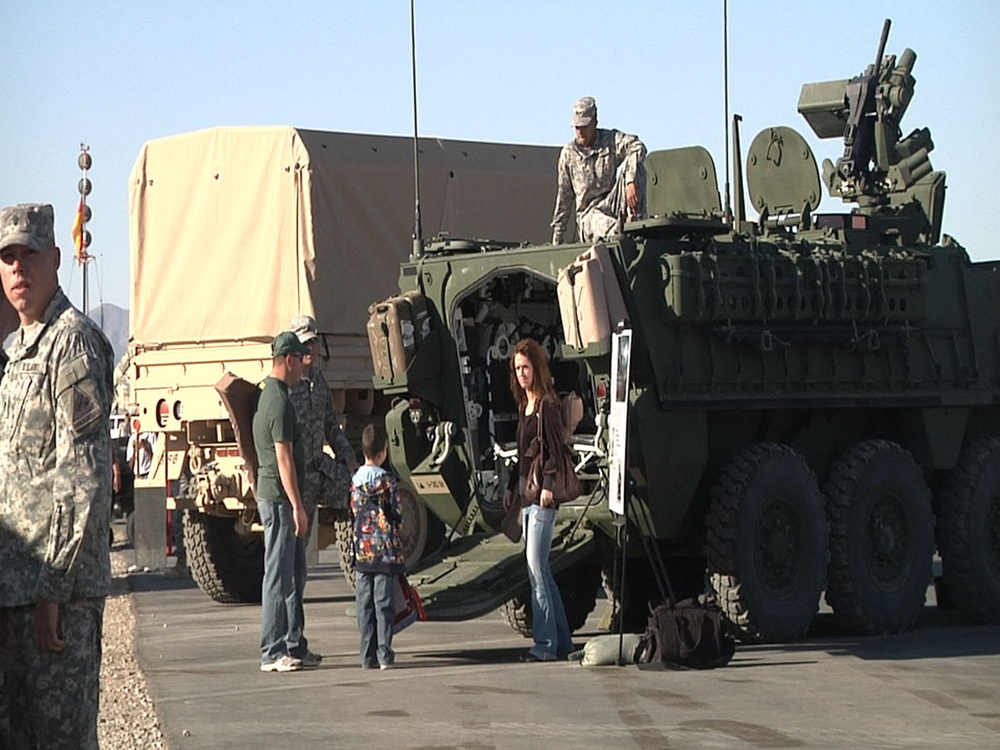 ‘Spartans’ display Strykers at Amigo Airsho