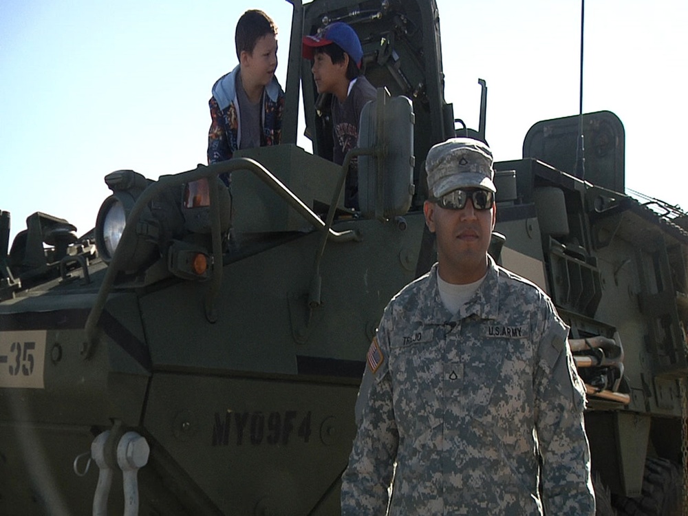 ‘Spartans’ display Strykers at Amigo Airsho