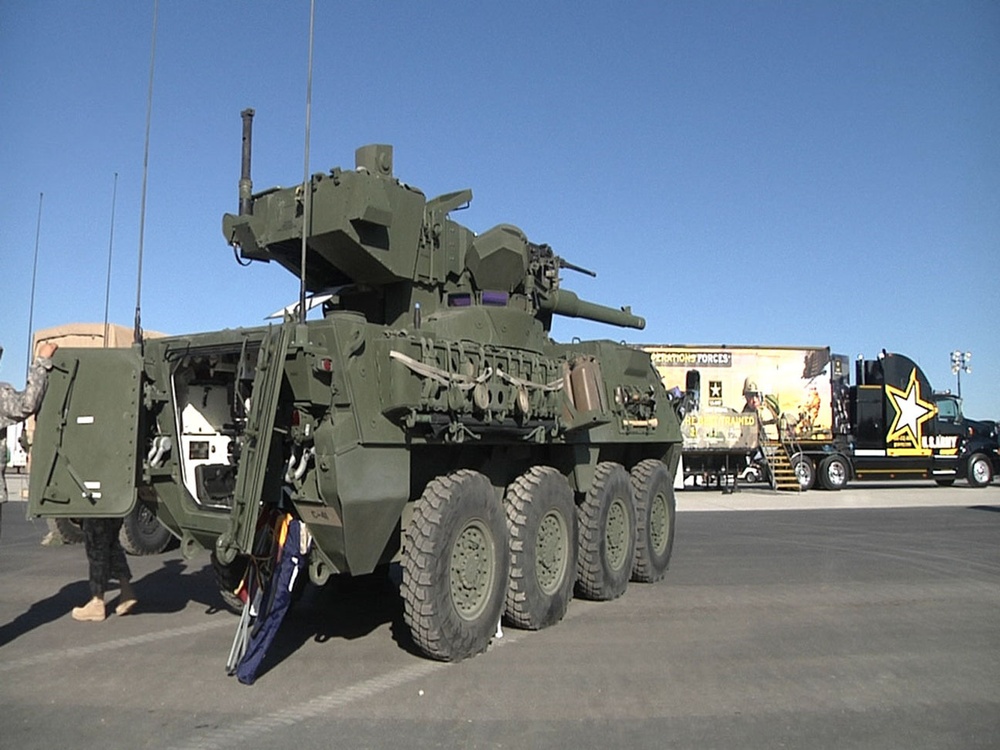 ‘Spartans’ display Strykers at Amigo Airsho