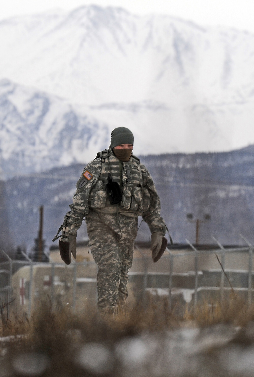 4th Quartermaster Det. (Airborne) land Navigation training JBER