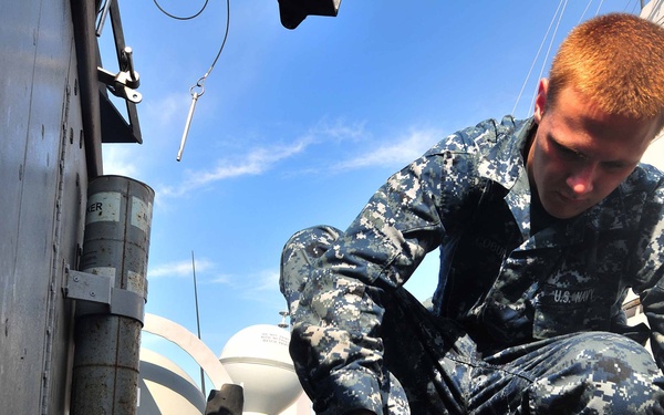 USS Mesa Verde action