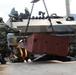 Soldiers from the Republic of Korea's army conduct rail operations