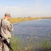 Soldiers enjoy desert fishing during deployment