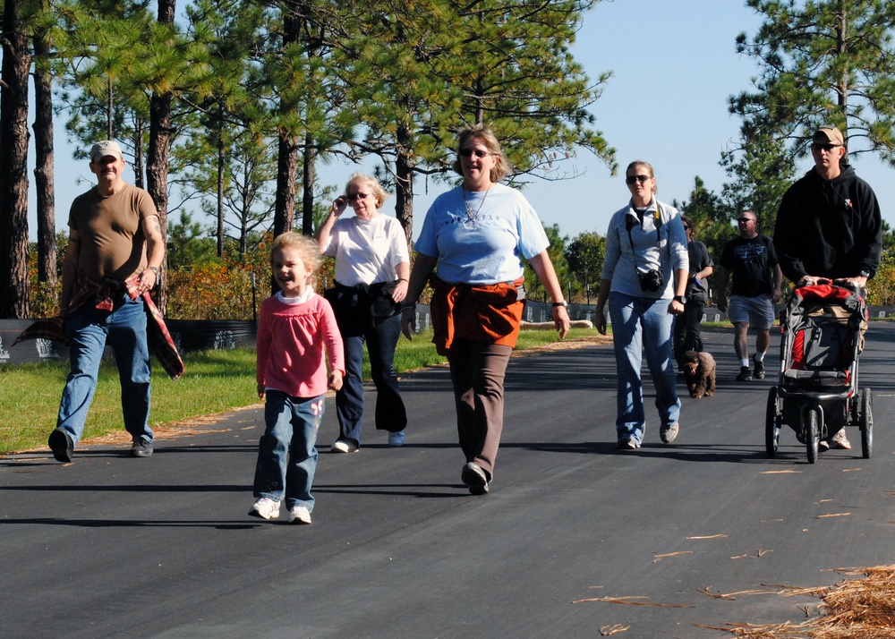 Fort Bragg residents welcome fall season with fourth annual volksmarch