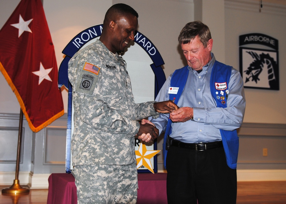 Fort Bragg honors volunteers with Iron Mike Award
