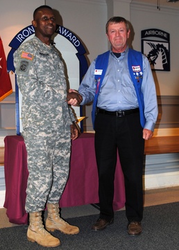 Fort Bragg honors volunteers with Iron Mike Award