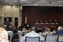 U.S. Court of Appeals for the Armed Forces hears case, holds 'project outreach' at Scott AFB