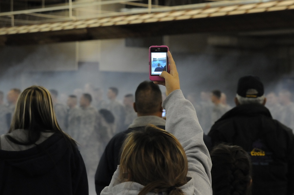 Soldiers return from Iraq