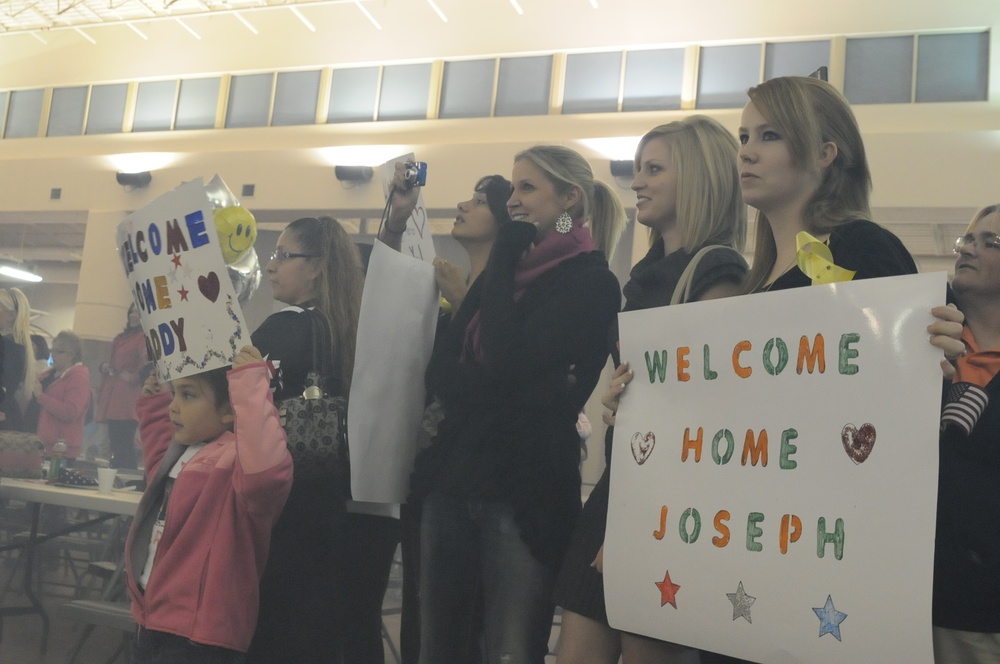 Soldiers return from Iraq