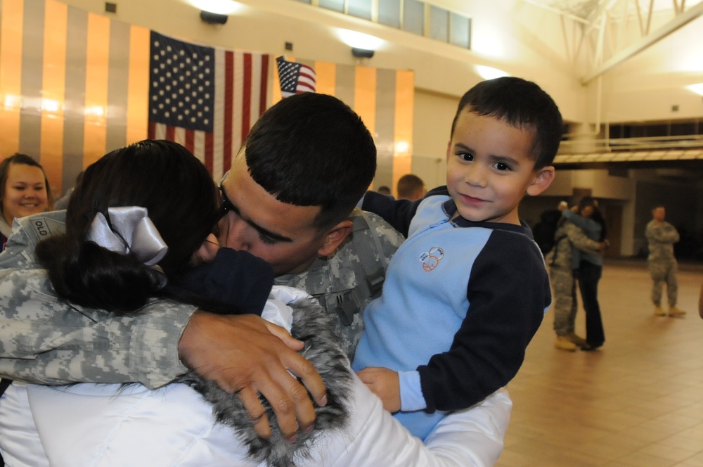 Soldiers return from Iraq