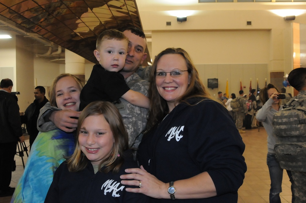 Soldiers return from Iraq