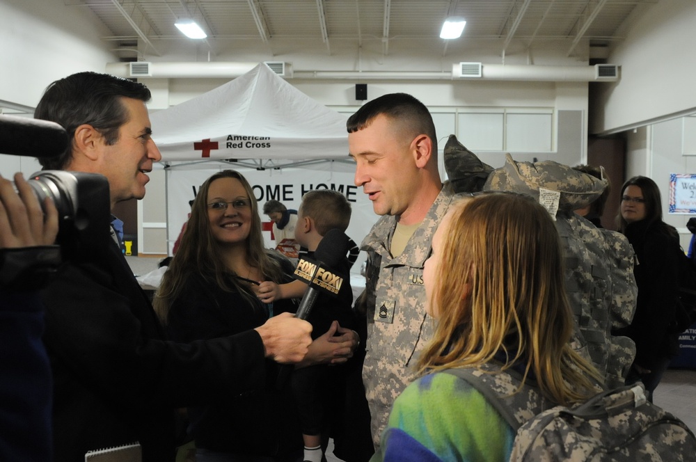 Soldiers return from Iraq