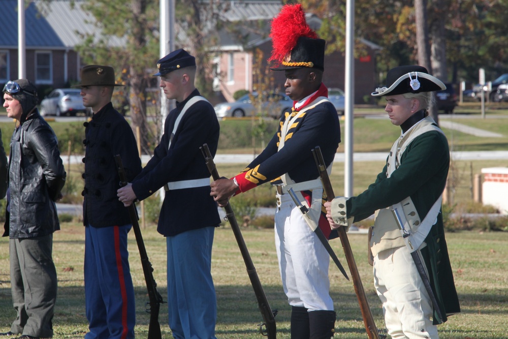 Celebrating 236 years of tradition: Cherry Point personnel pay tribute to the Corps, history in birthday pageant