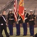 Marines present Esprit de Corps award to winning High School marching band