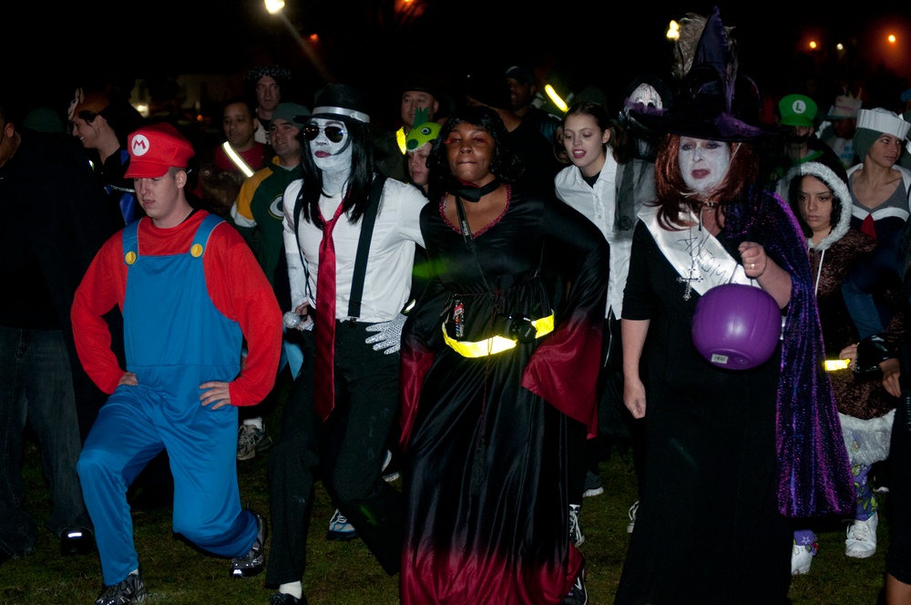 593rd Special Troops Battalion costume walk brings unit and families together