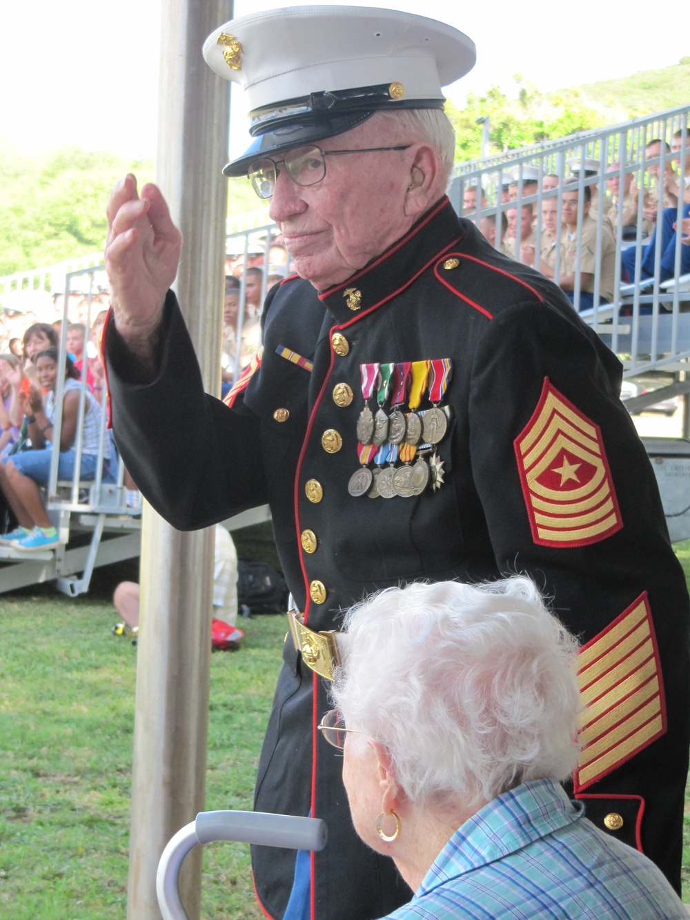 World War II veteran honored