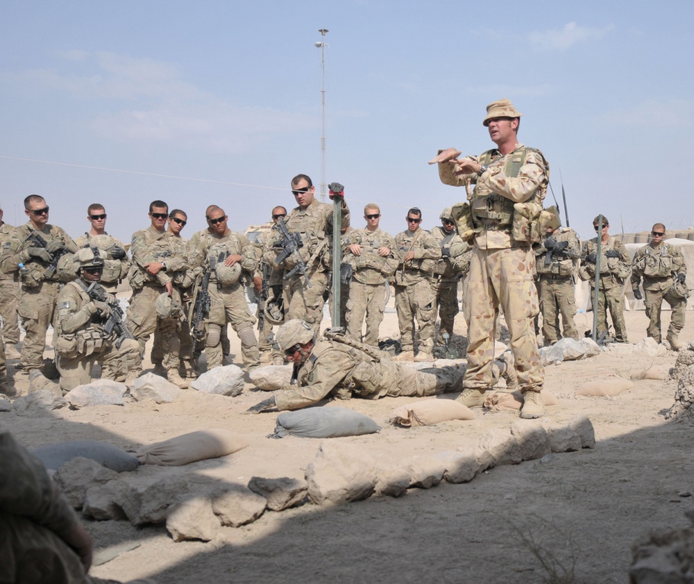 US-Australian IED training