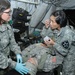 Combat aid station displays medical skills during “controlled chaos”