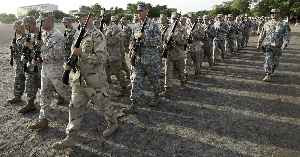US, International Forces commemorate Veterans Day in Africa