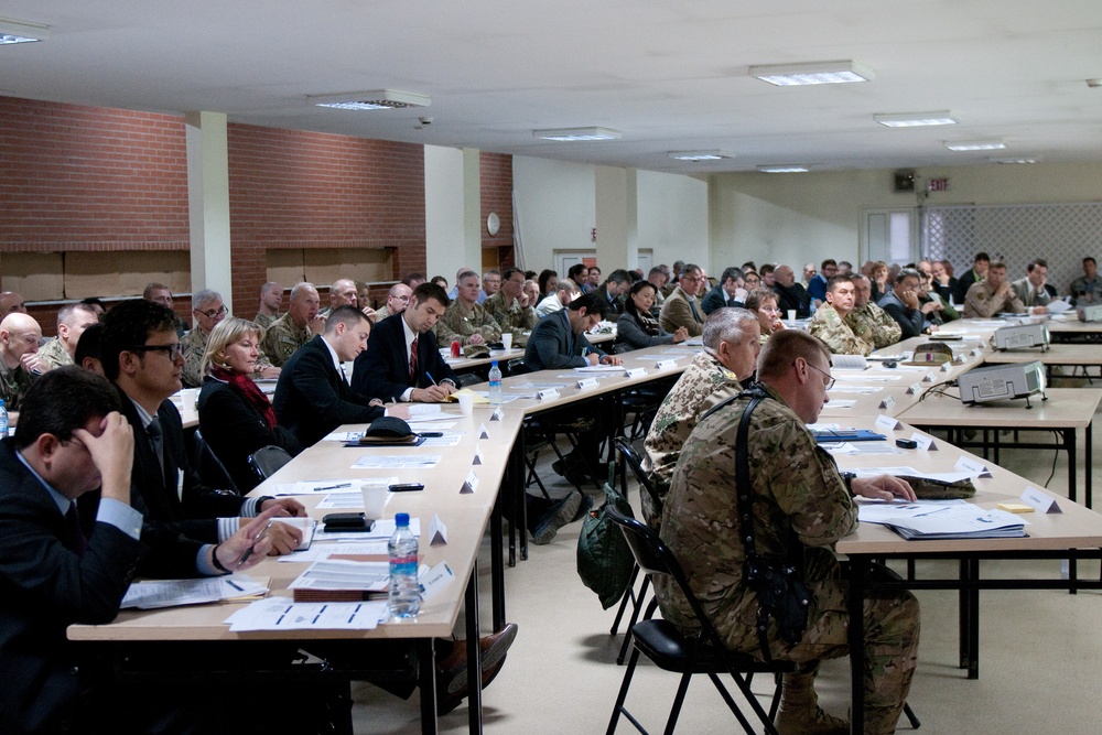 ISAF Joint Command Stability Conference