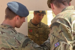 Marines join UK partners for Remembrance Day ceremony
