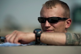Senior Airman Micah Olson, a native of Cresecent City