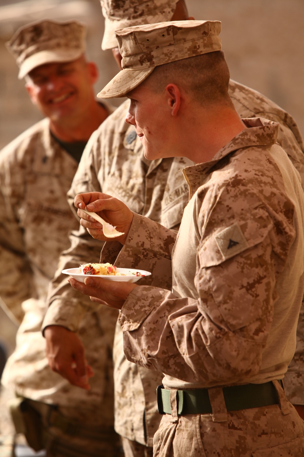 RCT-5 command delivers birthday tradition to southern Helmand