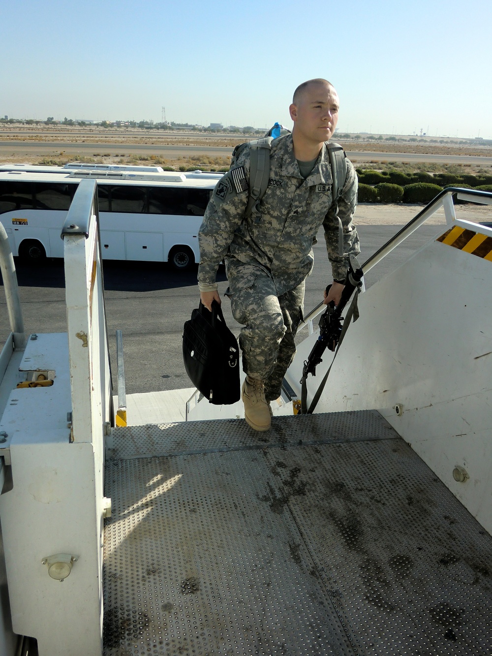 Sgt. Hitchcock redeploys