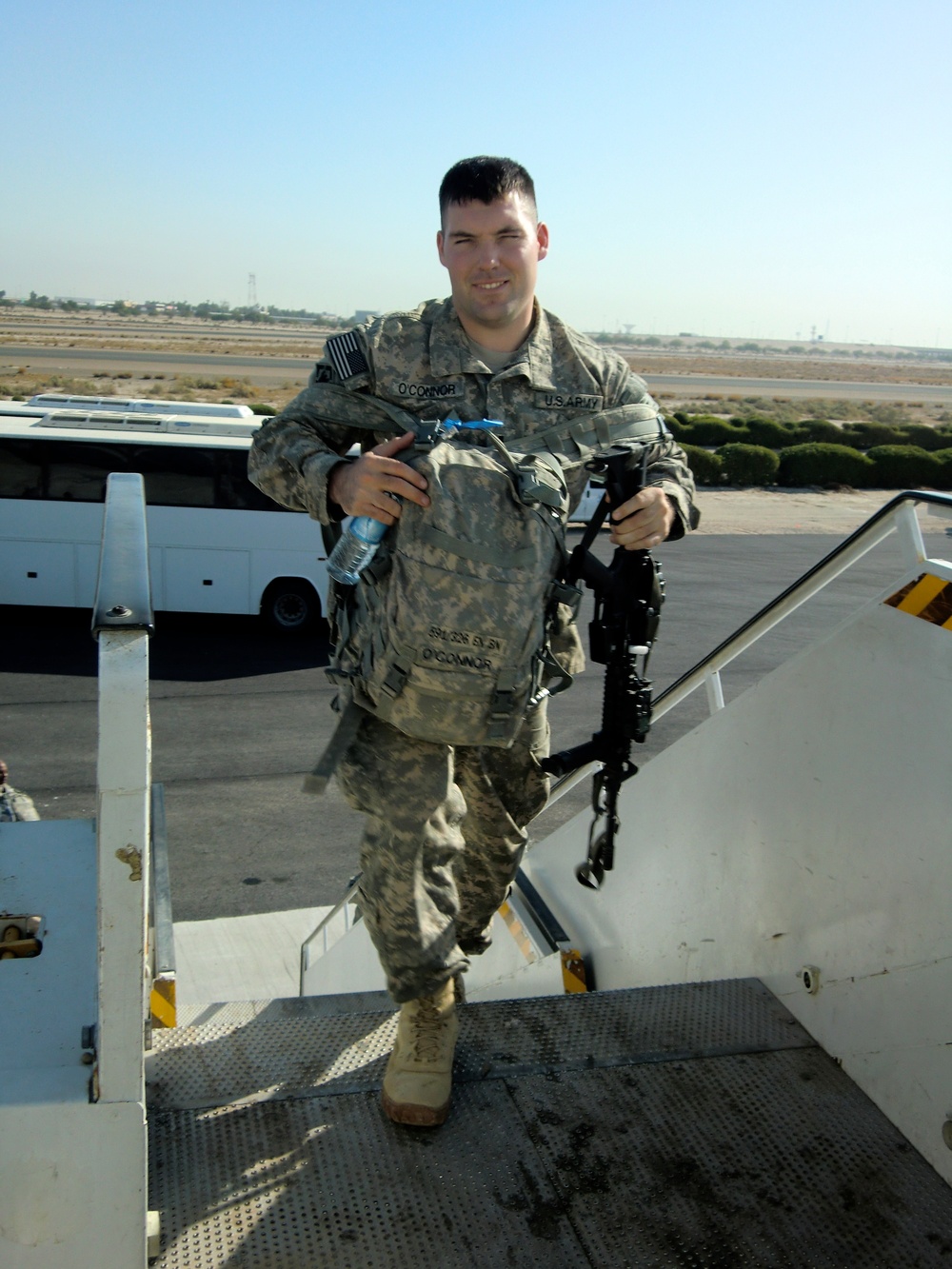 First Lt. O'Connor redeploys