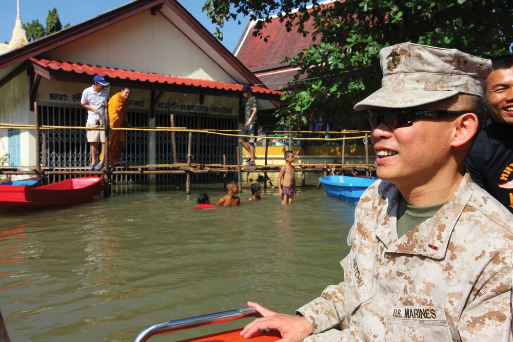 Humanitarian assistance team returns from Thailand