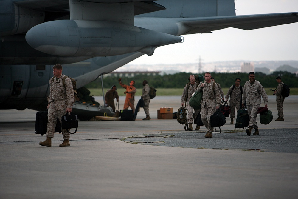 Humanitarian assistance team returns from Thailand