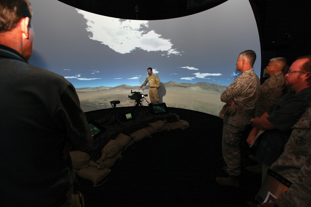 Simulator enables call-for-fire training