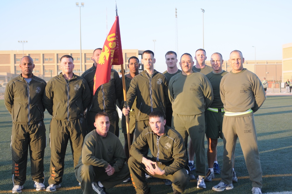 Third Army celebrates Marine Corps birthday with 5K