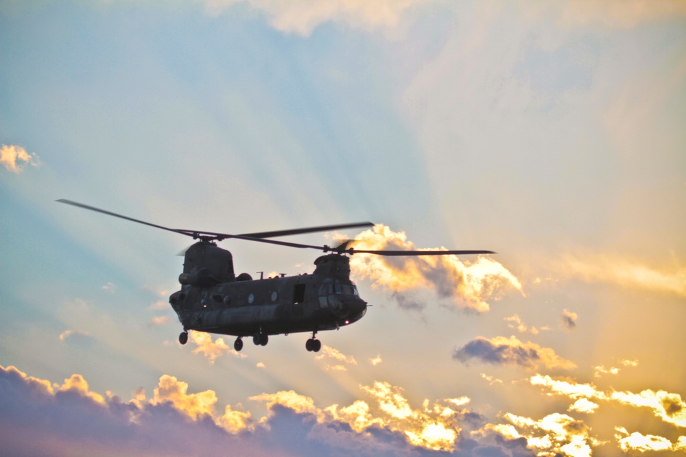 Evening liftoff