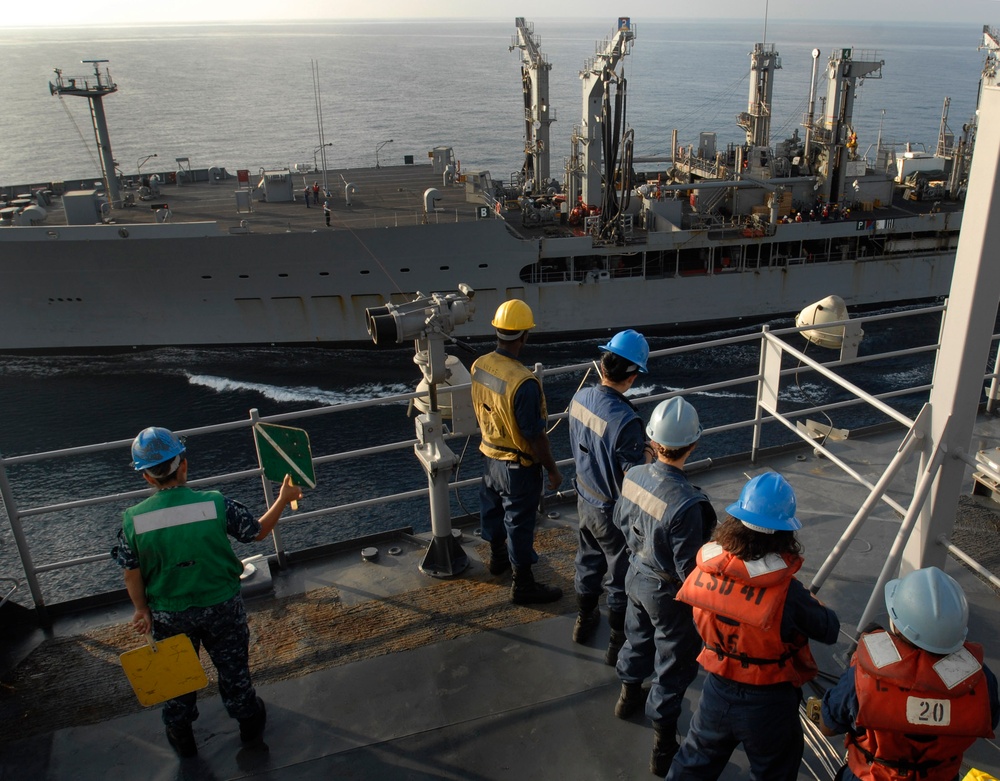 USS Whidbey Island action