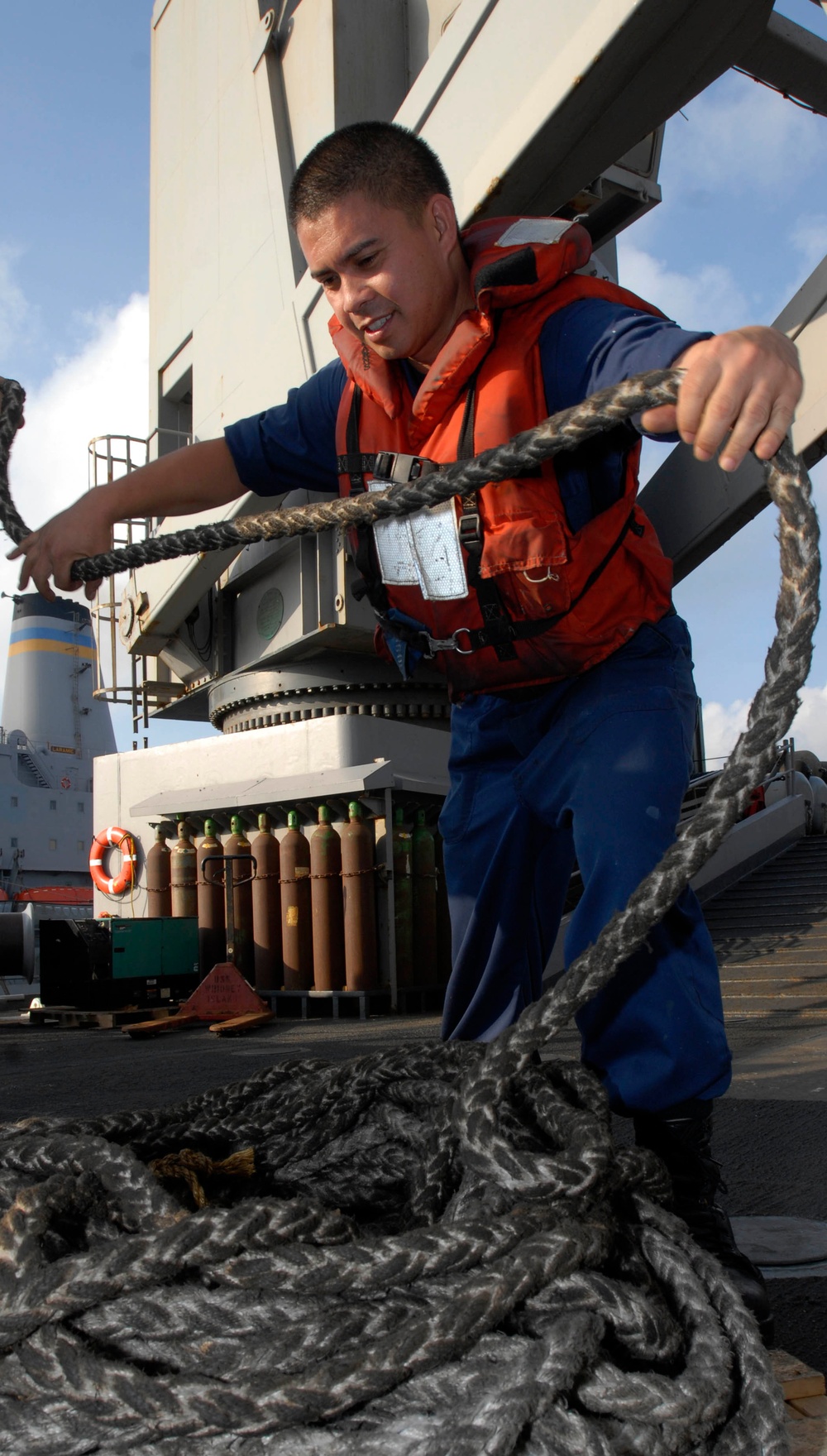 USS Whidbey Island action