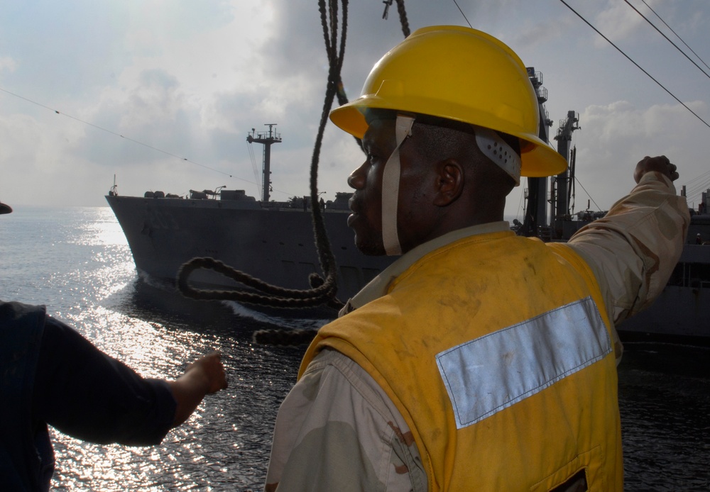 USS Whidbey Island action