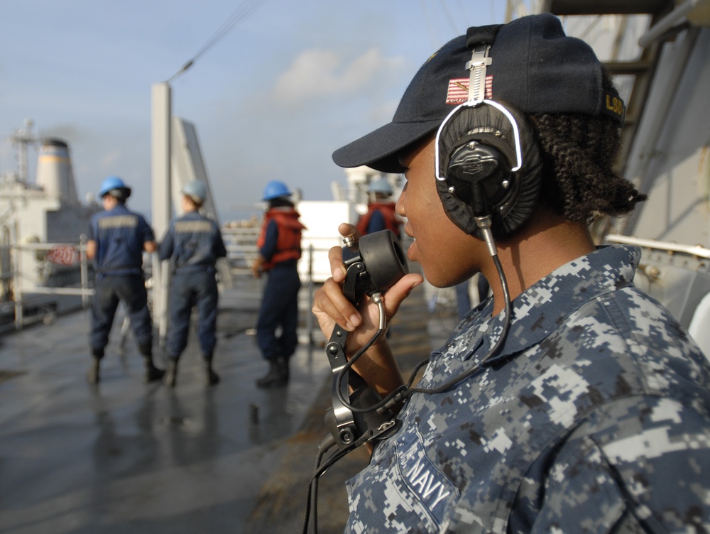 USS Whidbey Island action