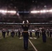 United States Military Academy's West Point Band plays New York Jets halftime show