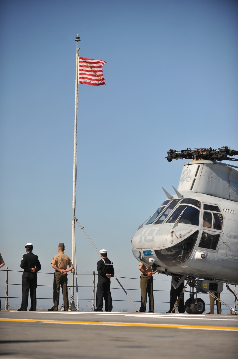 USS Makin Island leaving San Diego