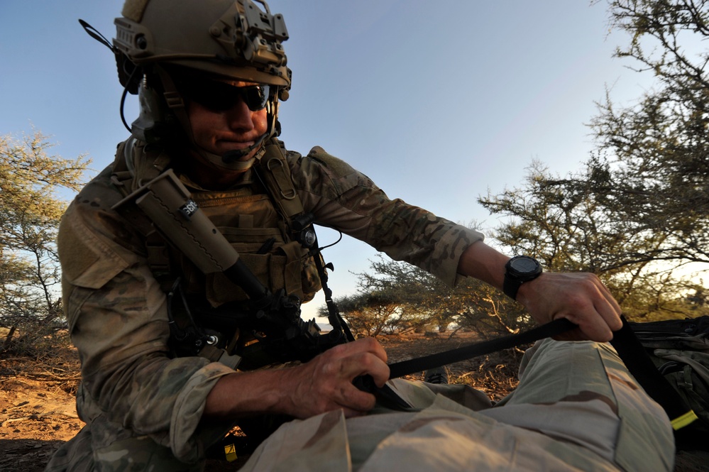 Heroes train in Africa