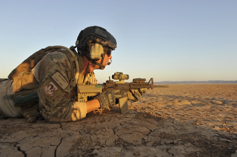Heroes train in Africa