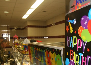 Food service organizes lunch to celebrate 236th Marine Corps birthday