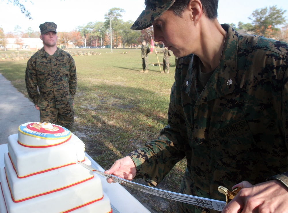 CLB-2 celebrates Marine Corps’ 236th birthday