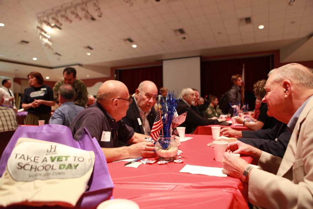 'Take a Vet to School Day' hits Coronado Middle School