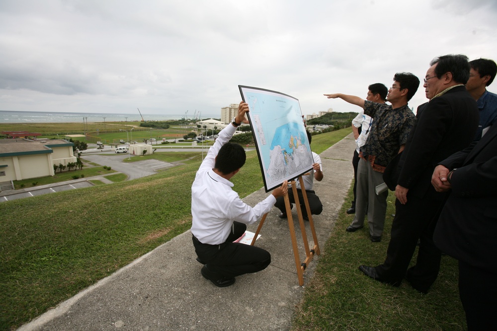 Japan DM visits Marine Corps Base Camp Butler