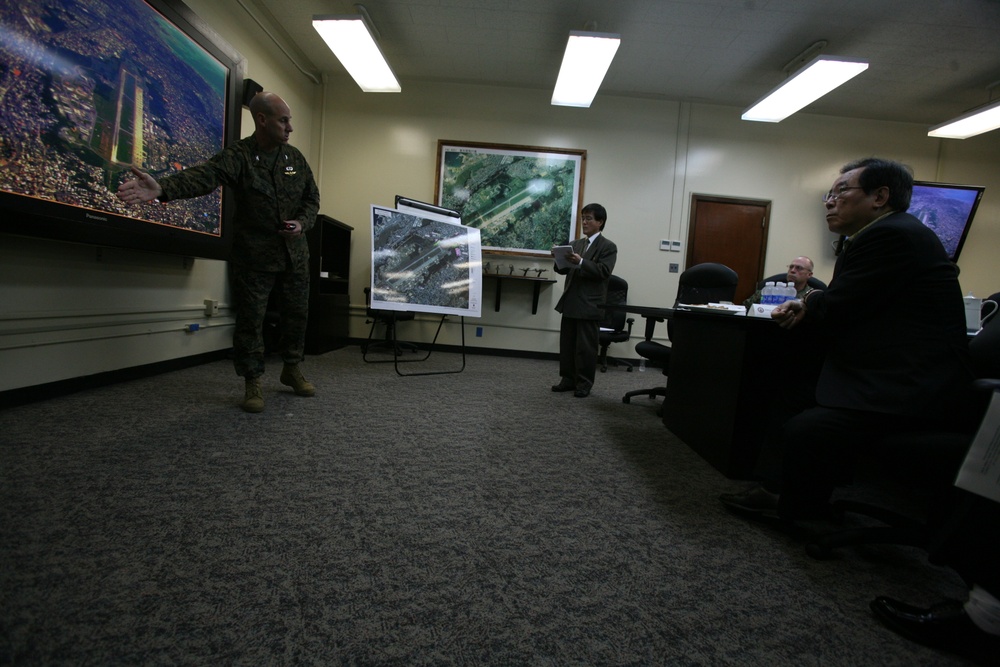 Japan DM visits Marine Corps Base Camp Butler