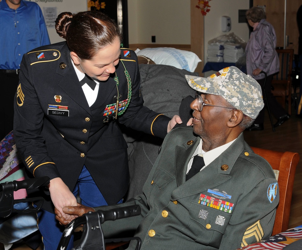 JBLM service members honor veterans