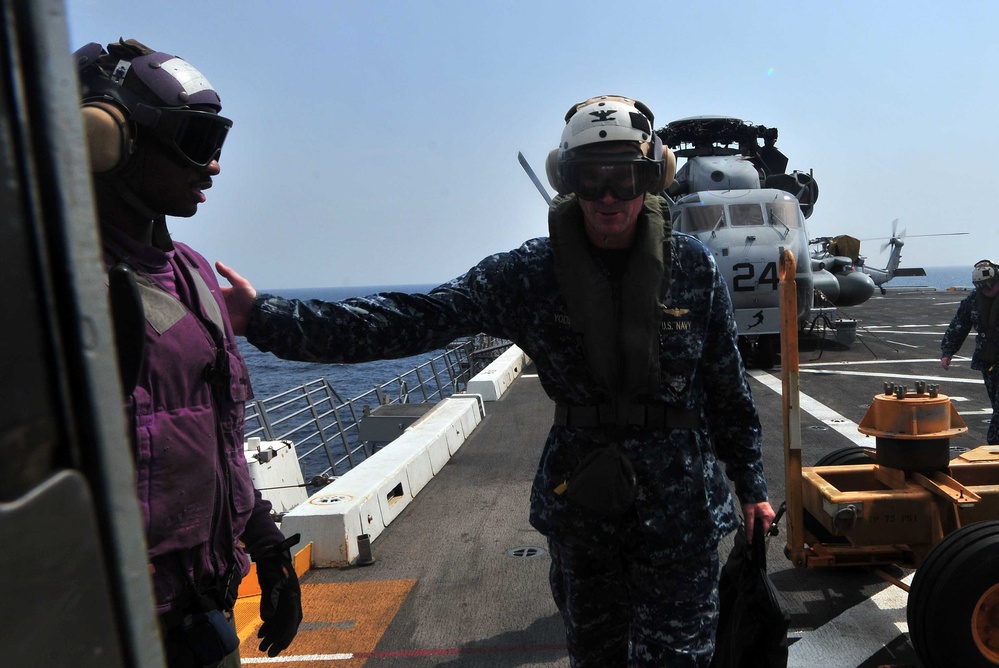 USS Mesa Verde action