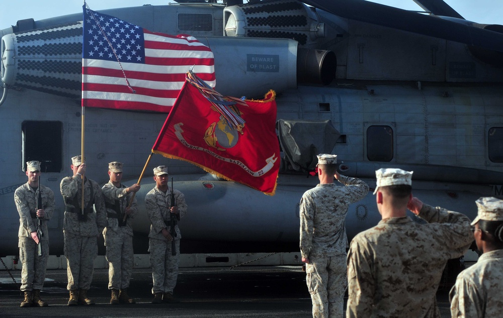 USS Mesa Verde action